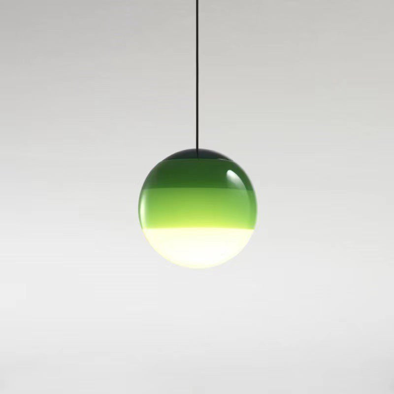 Nordic Minimalist Colorful Glass Chandelier