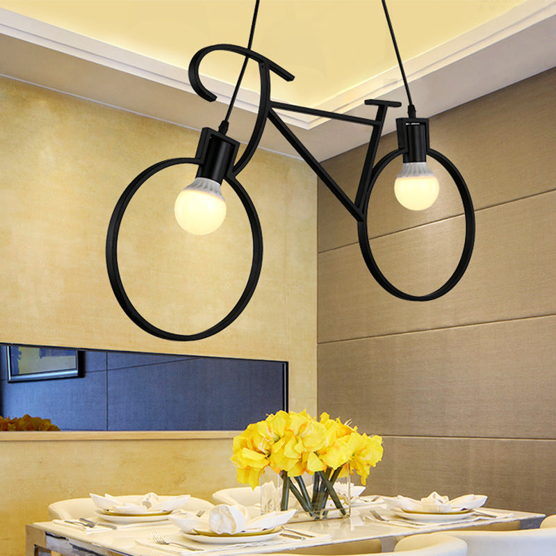 Aisle Corridor Bicycle Entrance Chandelier