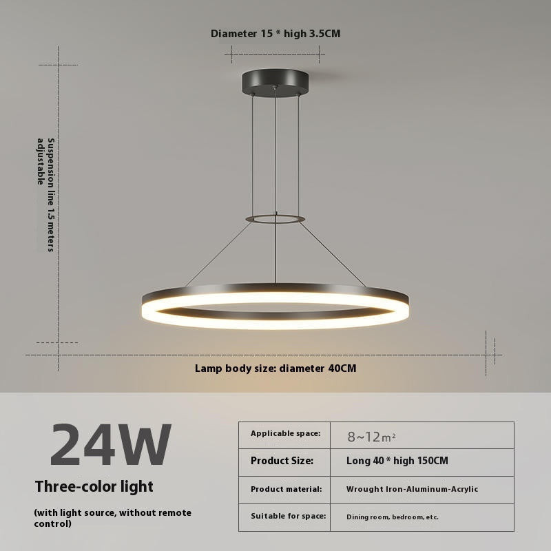 Creative Commercial Round Restaurant Chandelier